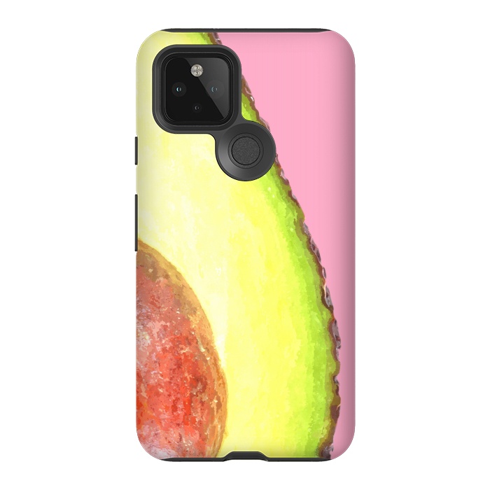 Pixel 5 StrongFit Avocado Tropical Fruit by Alemi