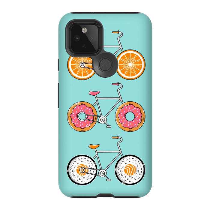 Pixel 5 StrongFit Food Bicycle by Coffee Man