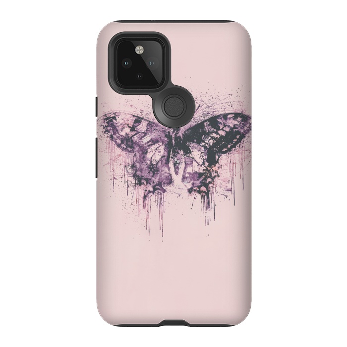 Pixel 5 StrongFit Artsy Butterfly  by Andrea Haase