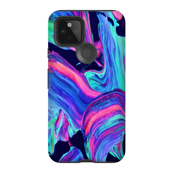Pixel 5 StrongFit Neon abstract #charm by ''CVogiatzi.