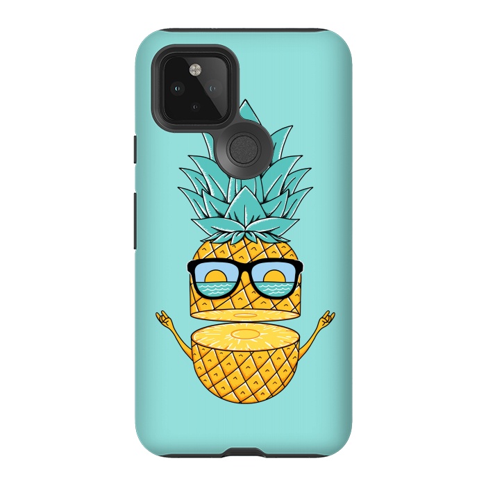 Pixel 5 StrongFit Pineapple Sunglasses by Coffee Man