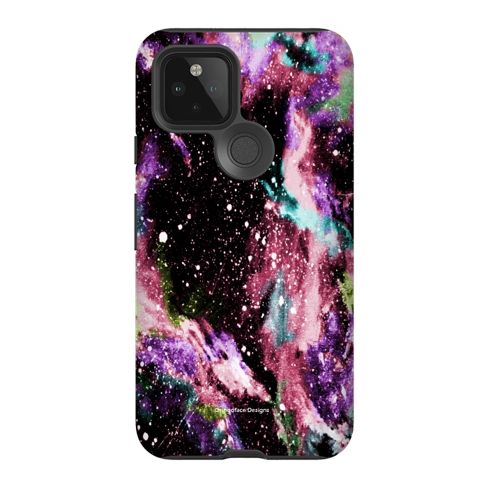 Pixel 5 StrongFit Cotton Candy Galaxy by Gringoface Designs
