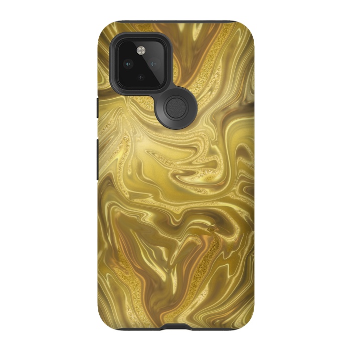 Pixel 5 StrongFit Liquid Gold by Andrea Haase