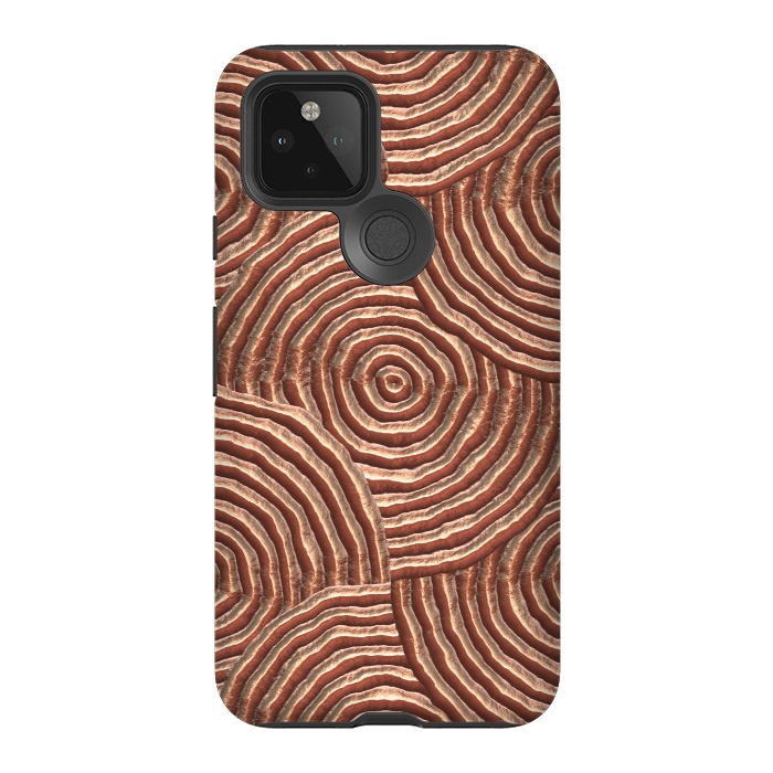 Pixel 5 StrongFit Copper Circular Engravings by Andrea Haase