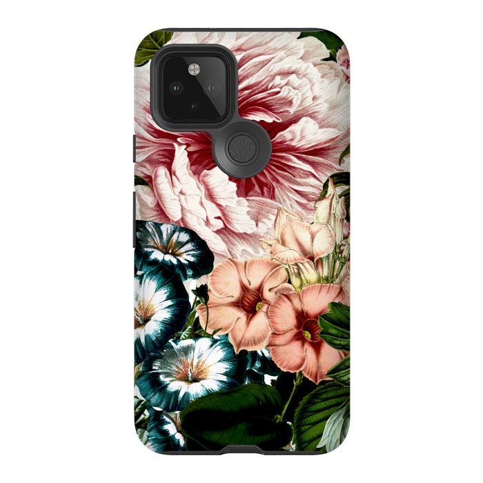 Pixel 5 StrongFit Vintage Peony and Little Bell by  Utart
