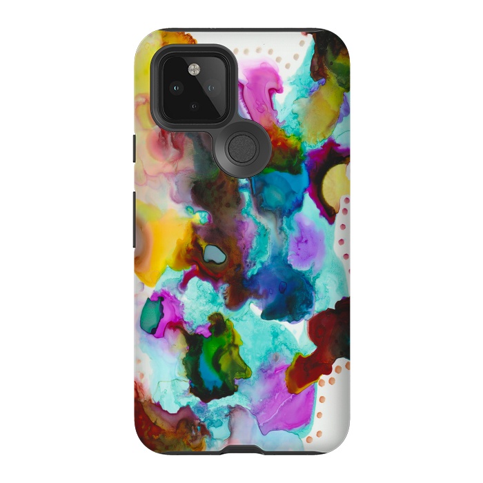 Pixel 5 StrongFit Alcohol ink 4 by haroulita
