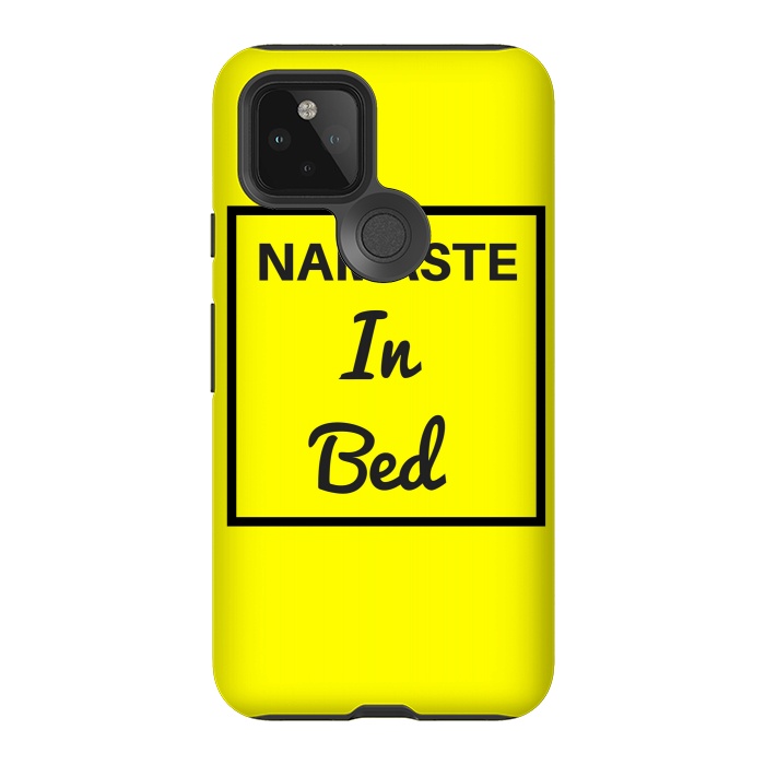 Pixel 5 StrongFit namaste in bed by MALLIKA