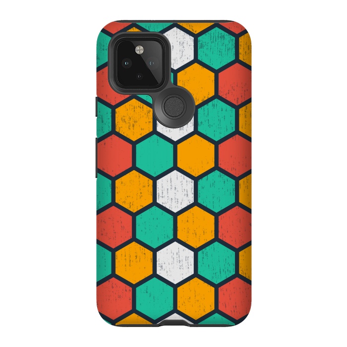 Pixel 5 StrongFit hexagonal tiles by TMSarts