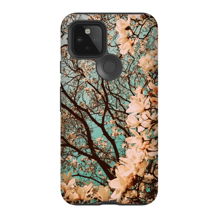 Pixel 5 StrongFit Spring Time Cherry Blossoms by Gringoface Designs