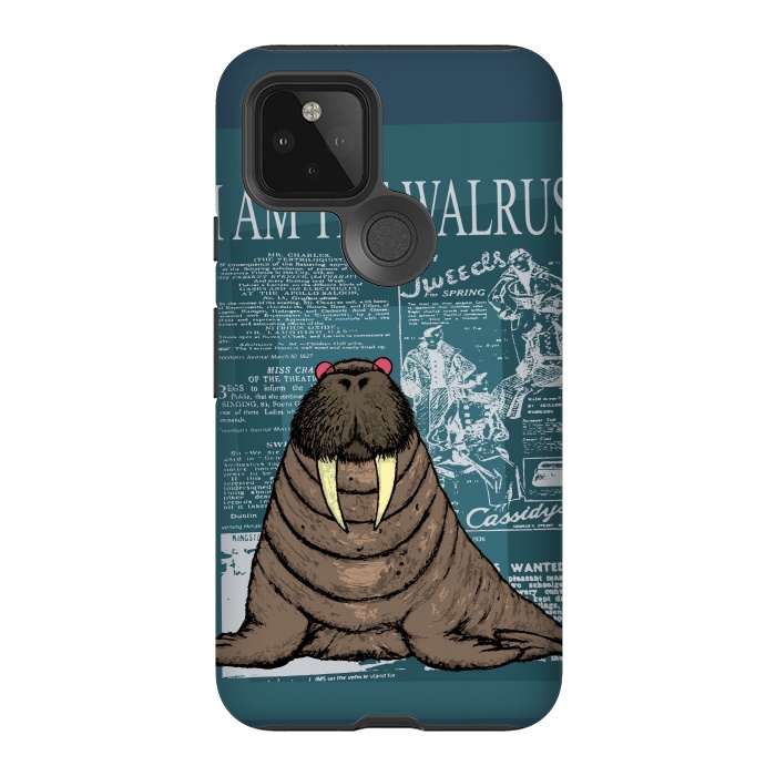 Pixel 5 StrongFit I am the walrus by Mangulica
