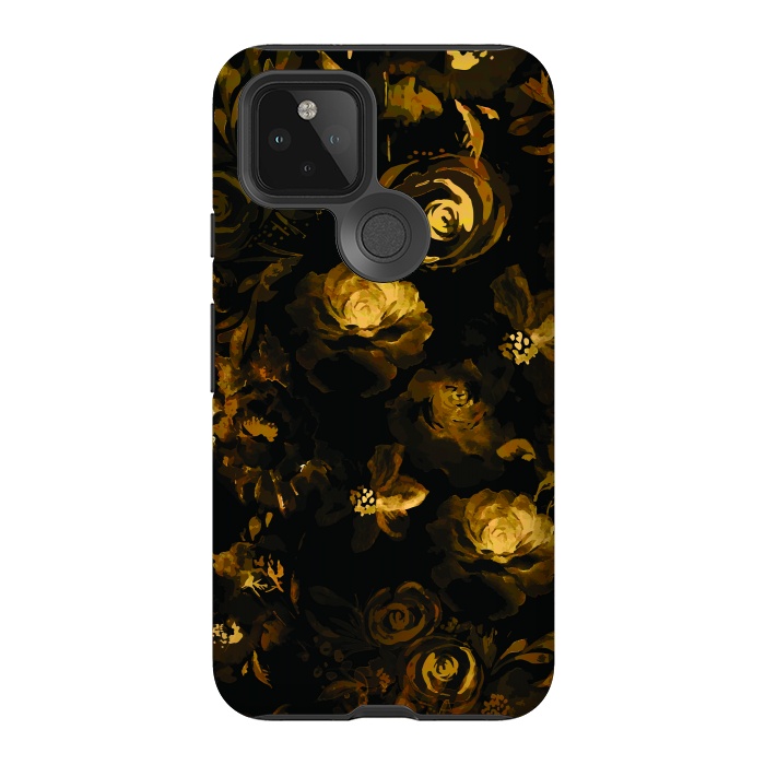 Pixel 5 StrongFit Different Watercolor Roses 4 by Bledi