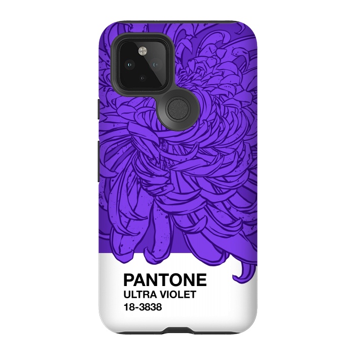 Pixel 5 StrongFit Pantone ultra violet  by Evgenia Chuvardina
