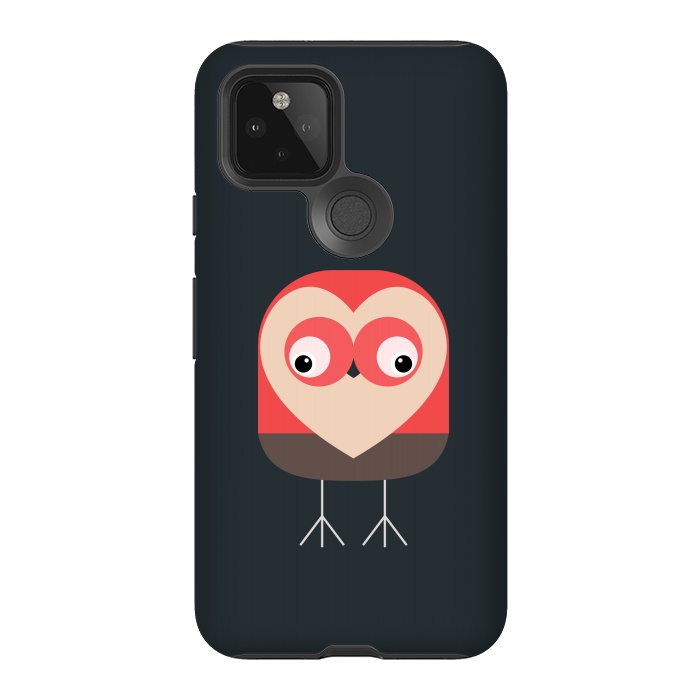 Pixel 5 StrongFit valentine Owl by TMSarts