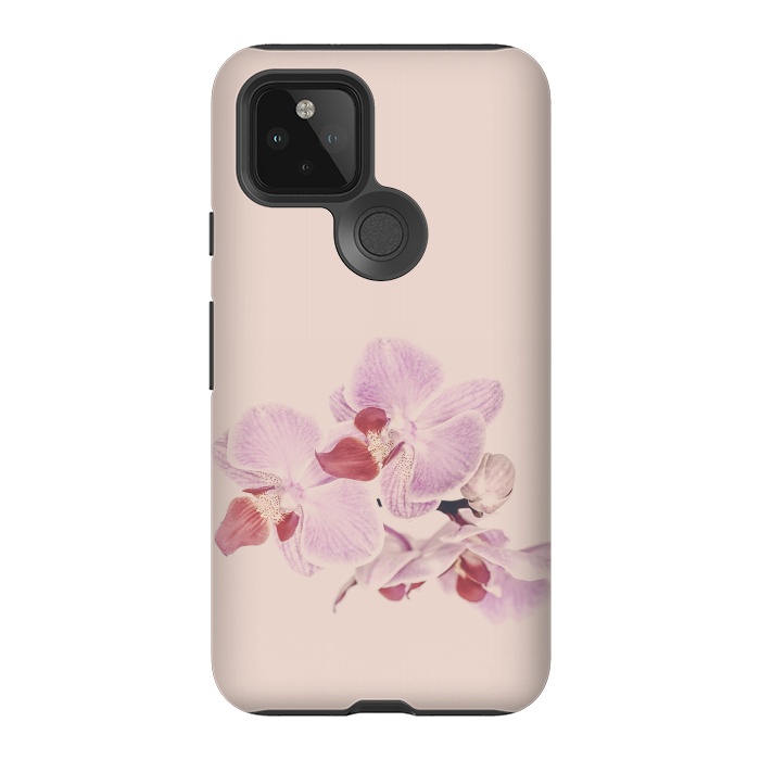 Pixel 5 StrongFit Orchid In Soft Pastel Pink by Andrea Haase