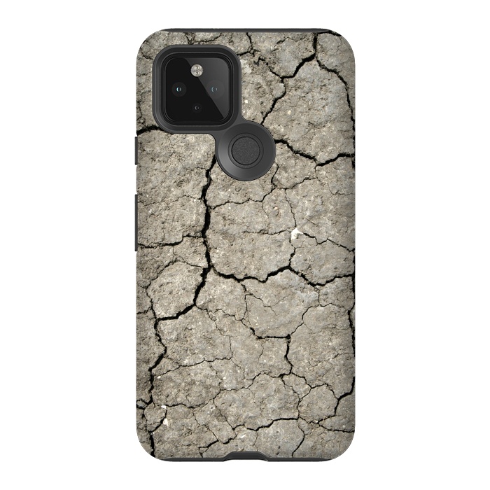 Pixel 5 StrongFit Dried-out Cracked Soil by Andrea Haase
