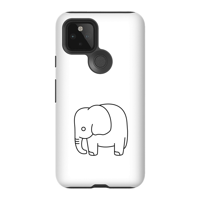 Pixel 5 StrongFit little baby elephant by TMSarts