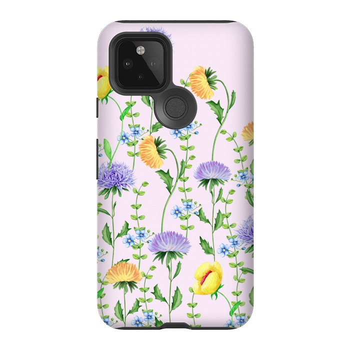 Pixel 5 StrongFit Aster Flora by Creativeaxle