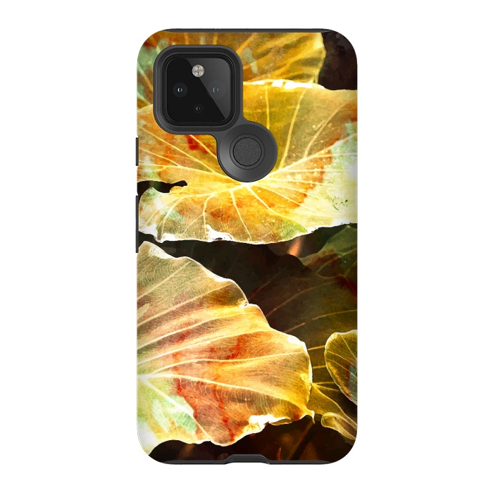 Pixel 5 StrongFit Macro Leaves by Creativeaxle