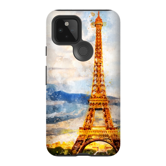 Pixel 5 StrongFit Eiffel Tower by Creativeaxle