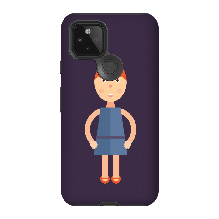 Pixel 5 StrongFit little girl standing by TMSarts