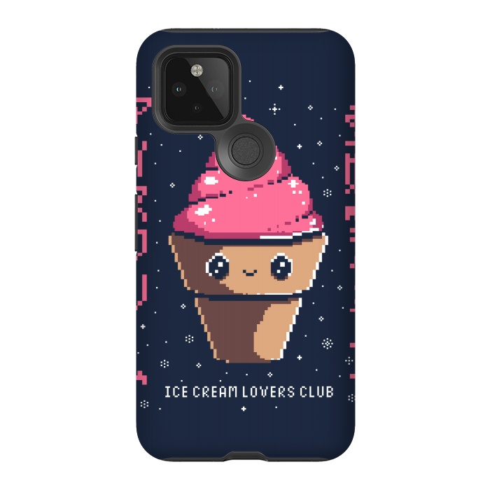 Pixel 5 StrongFit Ice cream lovers club by Ilustrata