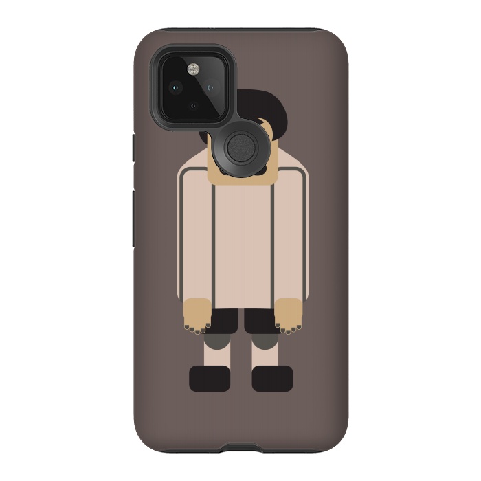 Pixel 5 StrongFit tall skinny man by TMSarts