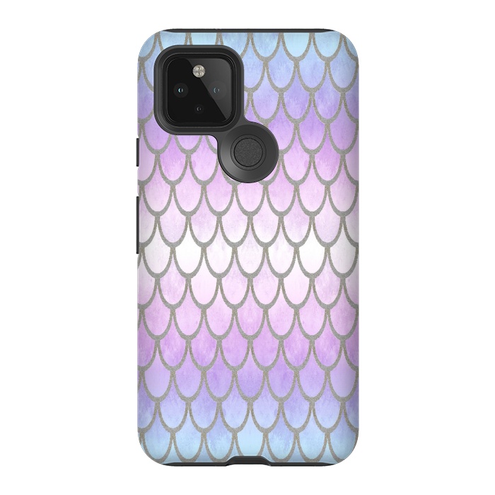 Pixel 5 StrongFit Pretty Mermaid Scales 02 by Angelika Parker