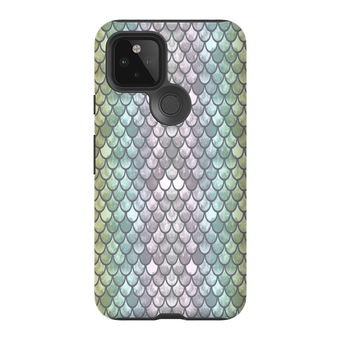 Pixel 5 StrongFit New Mermaid Scales  by Angelika Parker