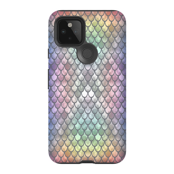 Pixel 5 StrongFit Pretty Mermaid Scales 26 by Angelika Parker