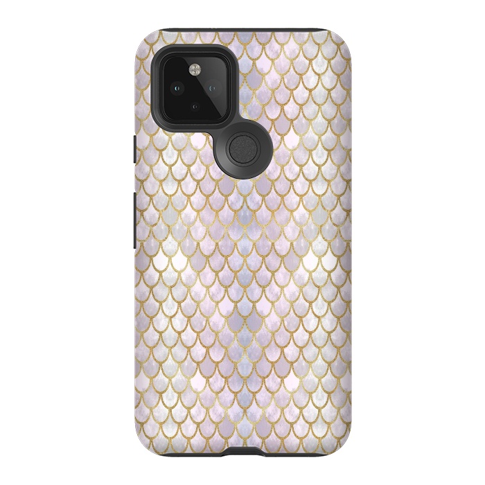 Pixel 5 StrongFit Pretty Mermaid Scales 40 by Angelika Parker