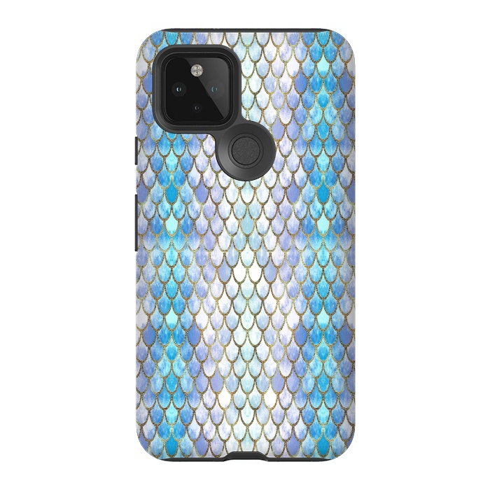 Pixel 5 StrongFit Pretty Mermaid Scales 41 by Angelika Parker