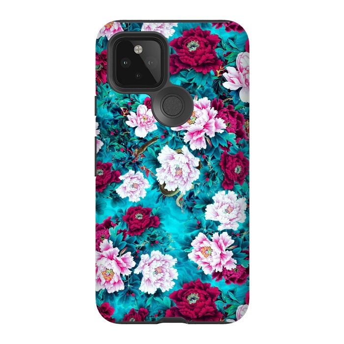 Pixel 5 StrongFit Peonies by Riza Peker