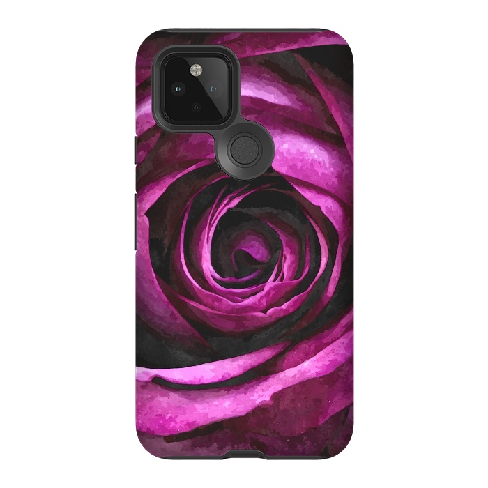 Pixel 5 StrongFit Purple Rose by Alemi