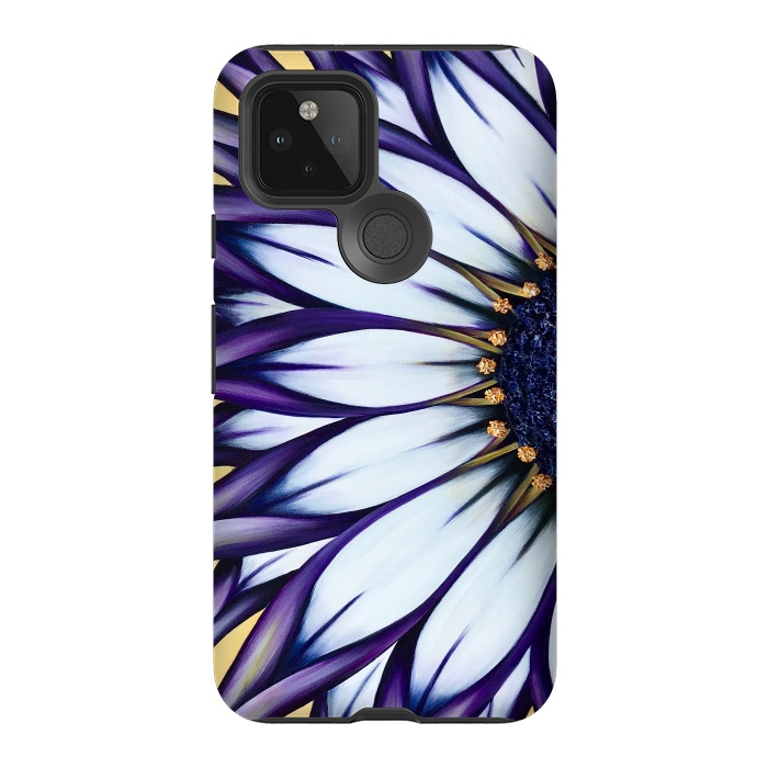 Pixel 5 StrongFit Wild African Daisy by Denise Cassidy Wood