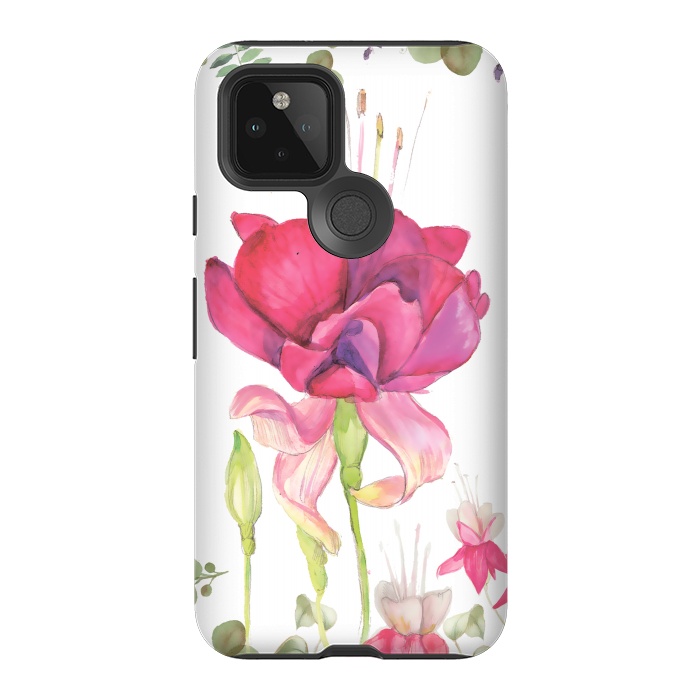 Pixel 5 StrongFit Reddish Rose by Creativeaxle