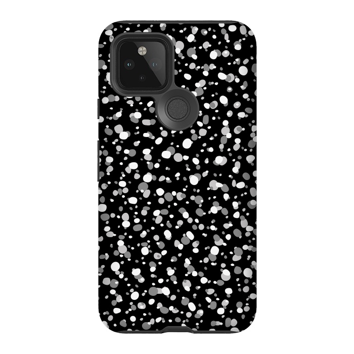 Pixel 5 StrongFit White Dots by Majoih