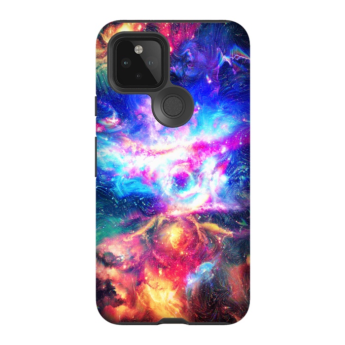Pixel 5 StrongFit Colorful Galaxy by Art Design Works