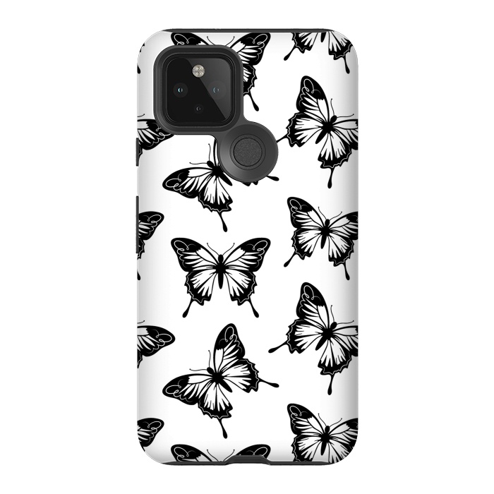 Pixel 5 StrongFit Elegant butterflies by Martina