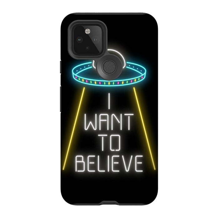 Pixel 5 StrongFit I want to believe by Laura Nagel