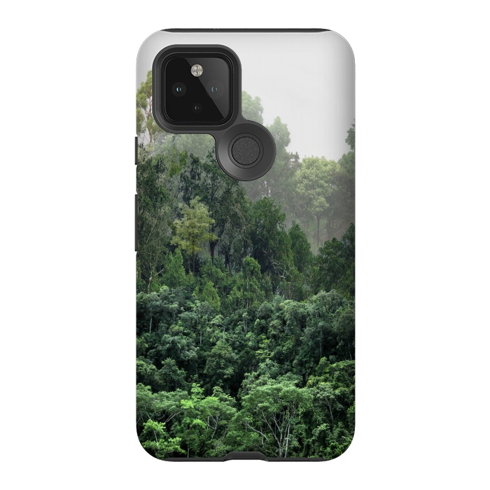 Pixel 5 StrongFit Tropical Foggy Forest by ''CVogiatzi.
