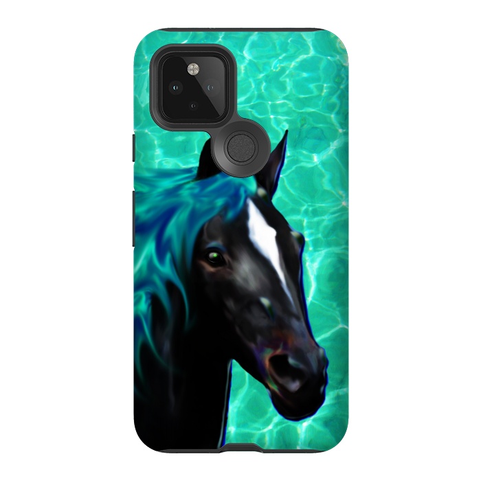 Pixel 5 StrongFit Horse Spirit Water Dream by BluedarkArt
