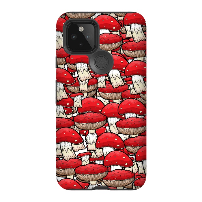 Pixel 5 StrongFit The red mushrooms by Steve Wade (Swade)