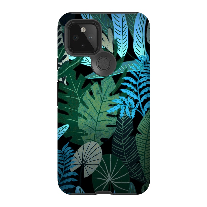 Pixel 5 StrongFit Tropical Jungle at Night- Eve's Jungle by  Utart