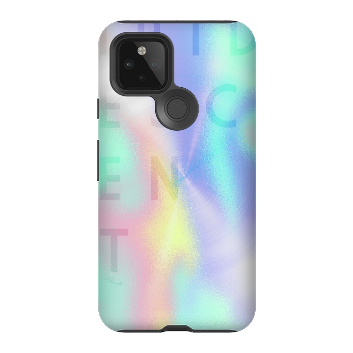 Pixel 5 StrongFit  Iridescent Holographic by Carlos Maciel