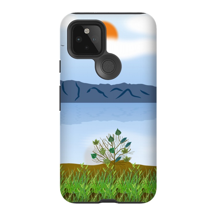 Pixel 5 StrongFit Morning Glory by Creativeaxle