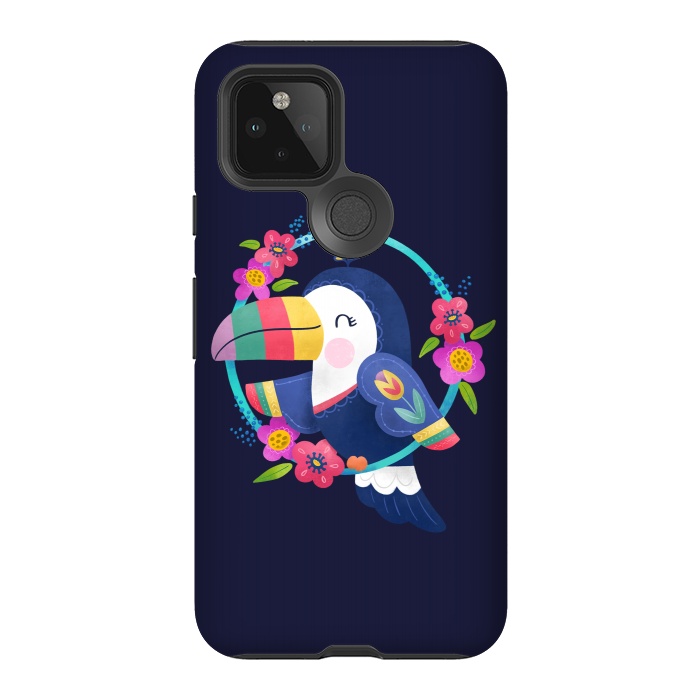 Pixel 5 StrongFit Tropical Toucan by Noonday Design