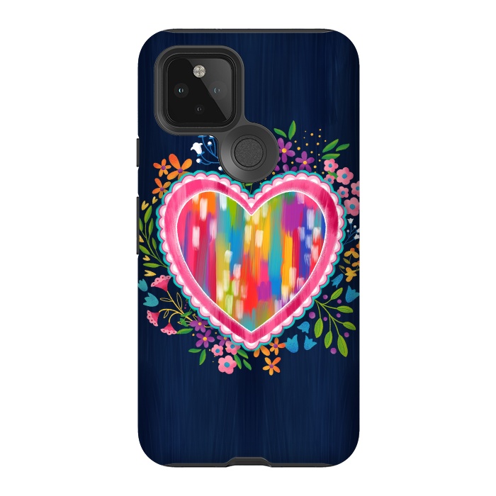 Pixel 5 StrongFit I Love Your Heart by Noonday Design