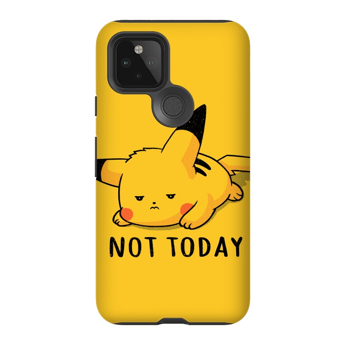 Pixel 5 StrongFit Pikachu Not Today by eduely