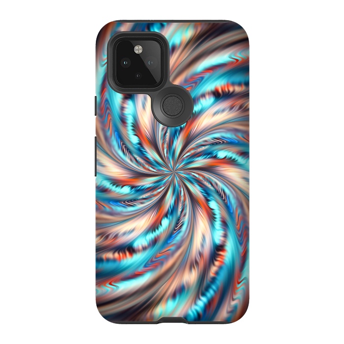 Pixel 5 StrongFit Abstract Swirl by Art Design Works