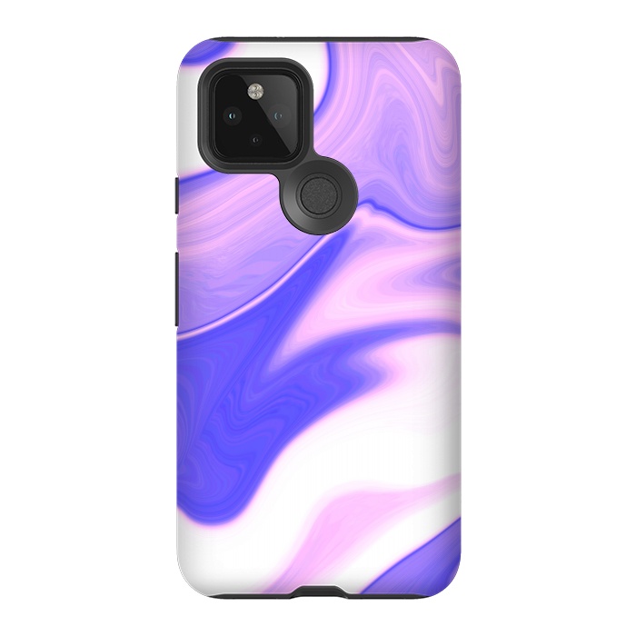 Pixel 5 StrongFit Pink, Purple and White by Ashley Camille